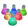 thumbnail image 1 of 6 Pcs LED Badminton, Volant pour Activités Sportives Extérieures et Intérieures, 1 of 2