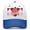 Blue, variant on 250th Anniversary USA 1776-2026 250th Anniversary USA 1776-2026 250th Anniversary Patriotic Retro USA Eagle Snapback Hat