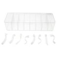 thumbnail image 1 of GOOHOCHY Organizador de cables, caja de gestión de cables, soporte de escritorio para cables, organizador de cables con cinturones, 1 of 8