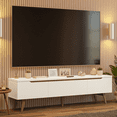 thumbnail image 1 of Mueble Mesa Para Tv Rack Madesa Toronto Hasta 80' Blanco, 1 of 9