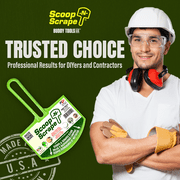 Scoop-N-Scrape by Buddy Tools Curved Nylon Scraper - Multi-Use