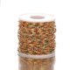 thumbnail image 3 of Cadena para Joyas de 50164 Pies, Sustros para Joyas de material acero Inoxidable para Manualidades DIY, Tobilleras, Colres, Pulseras , Oro BLESIY cadena de bolitas, 3 of 7