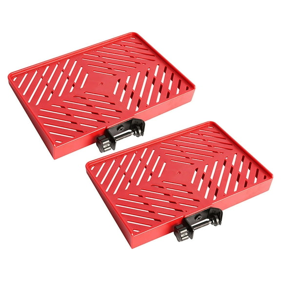 MLINS 2pcs Live Streaming Bracket With Anti-Scald Tray Clip Multi-Functional Microphone Stand Shelf For Outdoor Karaoke Adjustable Height And Angle Portable Music Holder