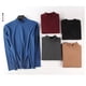 thumbnail image 5 of Guardurnaity Ropa de abrigo Suministros para hombres Camisa térmica Ropa interior de invierno Tamaño compacto de moda Ropa de manga larga flexible Ropa interior Gris, 5 of 6