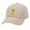Khaki, variant on Pineapple Embroidered Twill Baseball Cap Unisex Dad Hat with Adjustable Metal Buckle Back-Royal