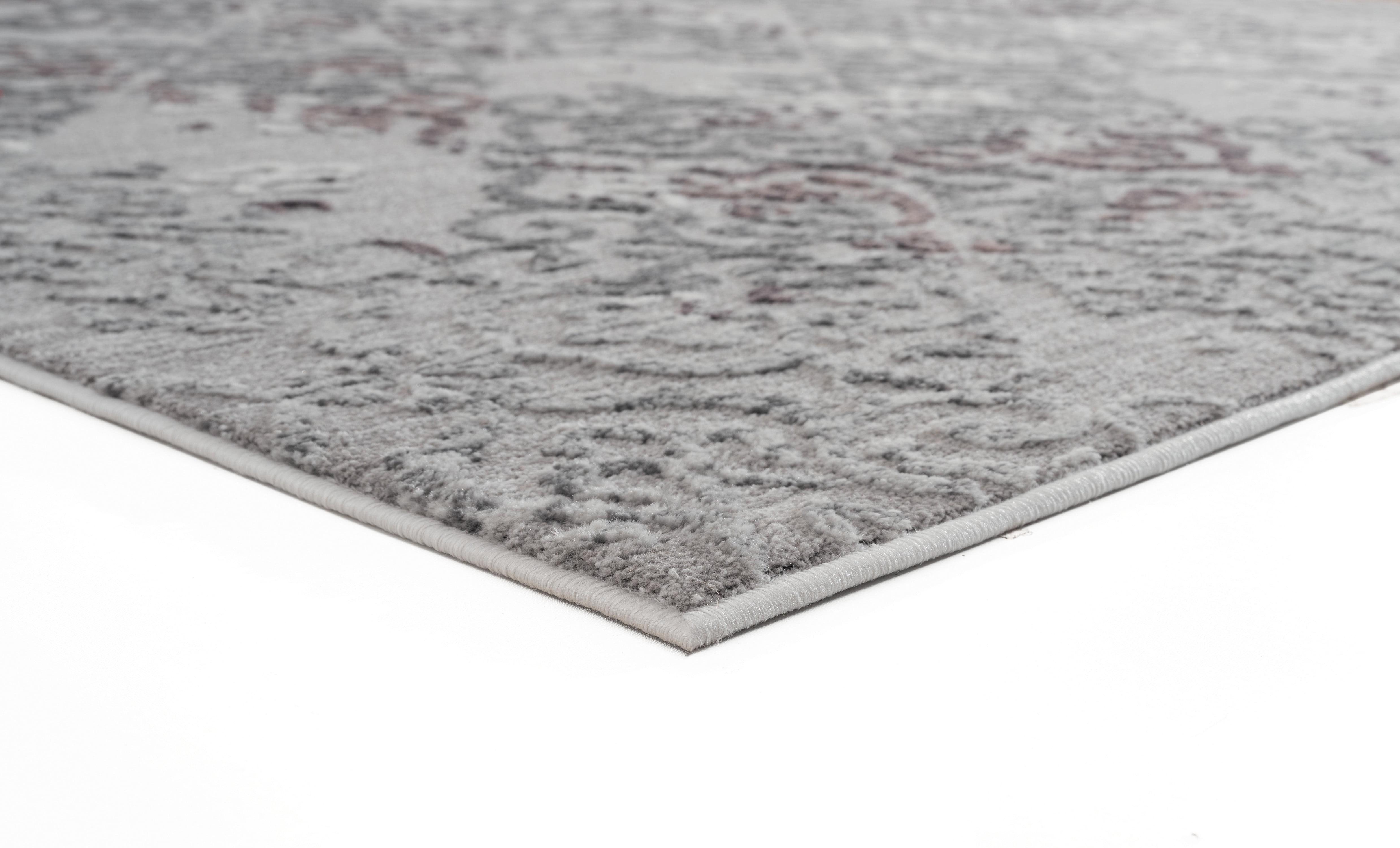 United Weavers Rasbora Tetra Transitional Bordered Area Rug, Plum, 12'6" x 15'