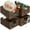 Brown, variant on Best Choice Products Set of 4 12in Woven Water Hyacinth Pantry Baskets w/ Chalkboard Label, Chalk Marker - Natural