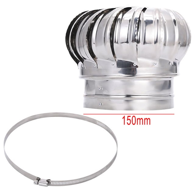 Capuchon de Capot de Cheminée Garde-pot Couvercle de Tuyau de Conduit en Acier Inoxydable Couvercle de Ventilation d'Échappement