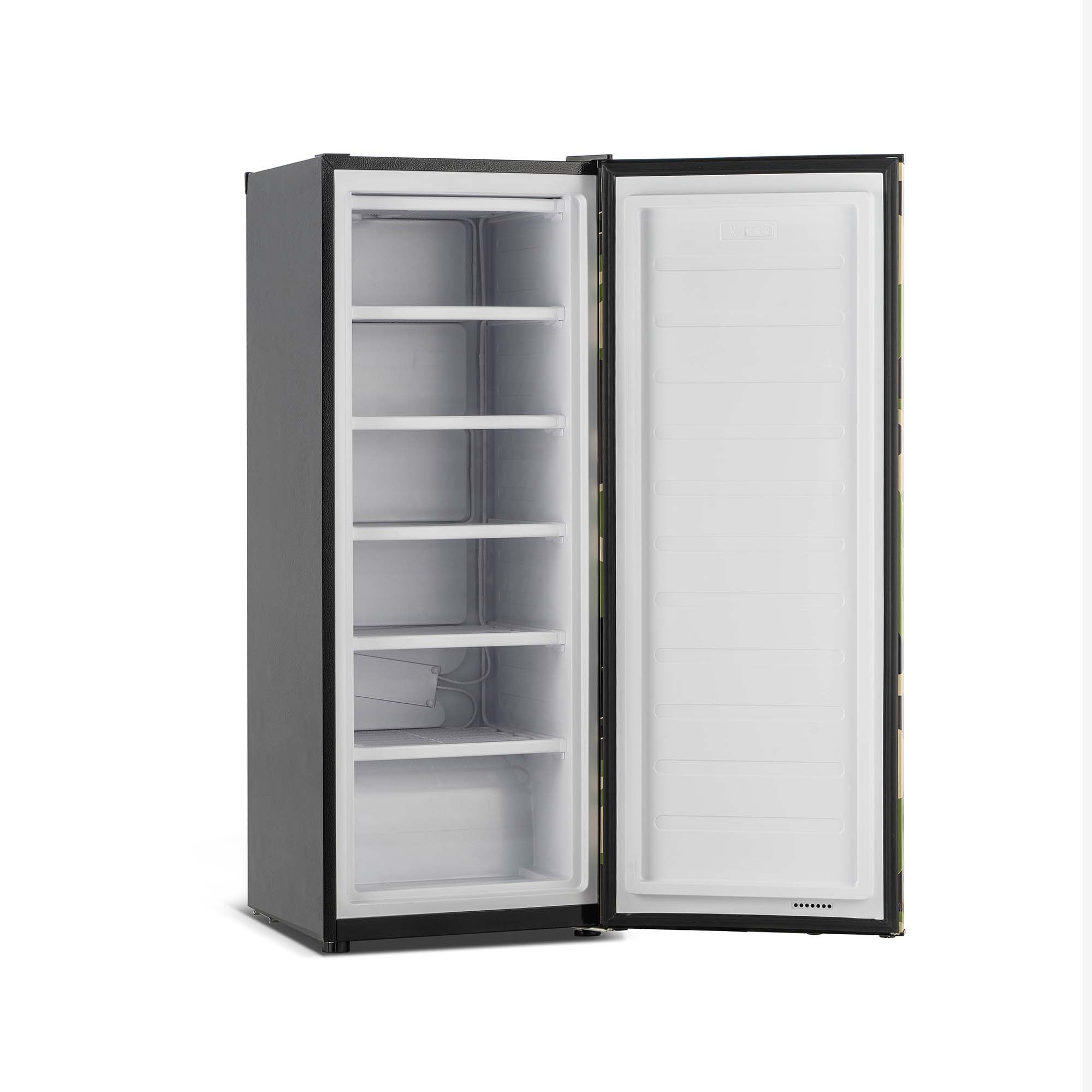 Frigidaire 6.5 Cu. ft. Convertible Upright Freezer/Refrigerator, Garage-Ready Deep Freezer for Home, Cabin & RV, Hunting Camo Print
