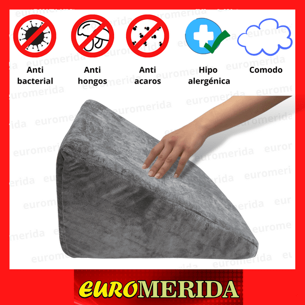 Almohada Vianney cuña adulto para reflujo y ronquidos Bodega