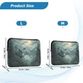 thumbnail image 4 of FORMRS 13"-13.3" Laptop Sleeve Protective Case Soft Carrying Quilted Computer Bag Cover, Forest House, 4 of 7