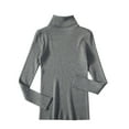 thumbnail image 4 of YHAJDS Women Casual Sweater,Fall Sweaters for Women Pullover Sweaters for Women Solid Color Turtleneck Long Sleeve Knit Base Layer Sweater, 4 of 5