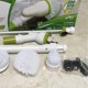 thumbnail image 3 of Kit de cepillo de limpieza eléctrico multifunción, inalámbrico, recargable para baño, mango largo verde, enchufe europeo K128, 3 of 5