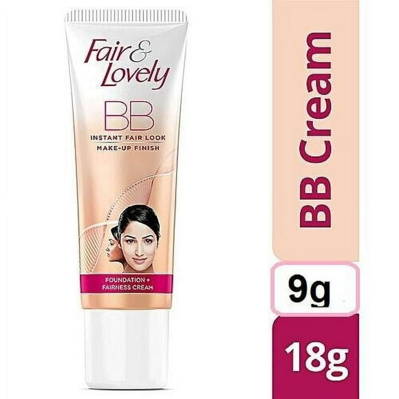Nouveau Fond de Teint Crème BB Glow & Lovely Fairness avec Fini Maquillage 18g BB crea