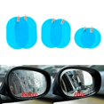 thumbnail image 5 of Anti Fog Car Sticker Car Mirror Window Clear Film Car Rearview Mirror Protective Film Waterproof 2 Pcs/set, 5 of 9