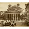 thumbnail image 2 of Brogi, Giacomo 17x15 Gold Ornate Wood Framed with Double Matting Museum Art Print Titled - The Pantheon, 2 of 4
