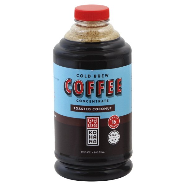 Kohana Cold Brew Coffee Concentrate 32oz Toasted Coconut