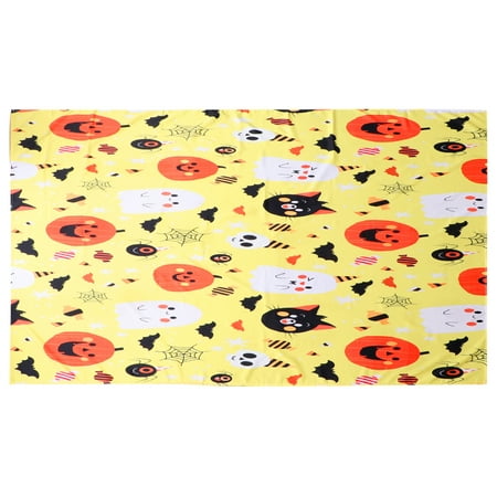 

TINKSKY Halloween Style Tablecloth Printed Table Cloth Decorative Party Table Cloth