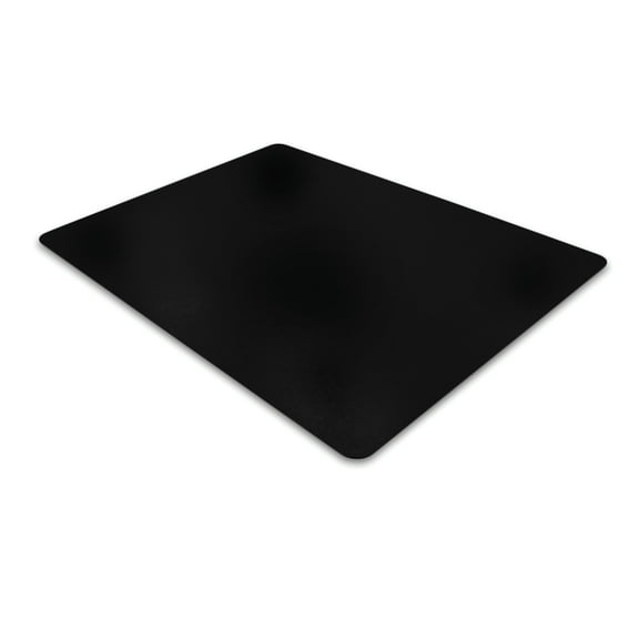 Advantagemat® Black Vinyl Rectangular Chair Mat for Carpets - 29.5" x 47"