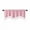 Pink, variant on Qiweii Elegant Fringed Patterned Window Curtain Rod Panels Stylish Short Drapes for Living Room Bedroom Home Decor Window Treatment