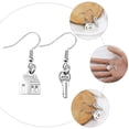 thumbnail image 2 of 1 par Casa Casa Forma Pendientes Pendientes Creativos Joyería de regalo, 2 of 6