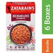 (6 pack) (6 Pack) Zatarain's Red Beans & Rice Rice Dinner Mix, 8 oz