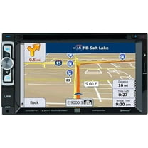 Dual Electronics XNAV267BT 6.2 inch Double Din Car Stereo with Built-in Navigation, New