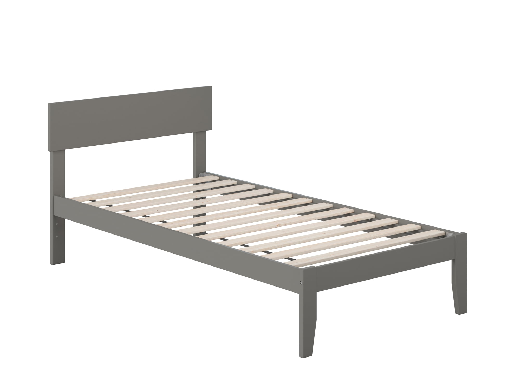 Boston Twin Bed in Grey