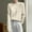 Beige, variant on Amidoa Lightweight Sweaters for Women 2025 Long Sleeve Cable Knit Beige Pullover Casual Sweaters Cardigans for Women L