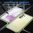 thumbnail image 5 of JETech 3 in 1 Matte Case for Samsung Galaxy A35 5G with 2-Pack Tempered Glass Screen Protector, Translucent Frosted Shockproof Phone Cover with Camera Protection (Lime), 5 of 6