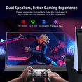thumbnail image 5 of UPERFECT 144HZ Portable Gaming Monitor， 18" 2K 2560x1600 QHD 100% DCI-P3 Screen with Speakers & Smart Cover - GR18BQ, 5 of 11