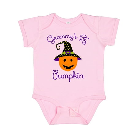 

Inktastic Grammy s Lil Pumpkin Boys or Girls Baby Bodysuit