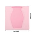 thumbnail image 2 of FELTECHELECTR Vaso Decorativo Rosa De Silicona Para Pared Ideal Para Almacenar Flores Y Embellecer Espacios, 2 of 8