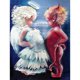 thumbnail image 1 of Taladro diamante pintura (DE8646) Ángel diablo punto de cruz bordado Kit 5D completo DIY 30x40cm Hugtrwg Para estrenar, 1 of 2
