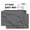 Grey Marble-2 Pack, variant on Stone Bath Mat, Diatomaceous Earth Fast-Drying & Absorbent Shower Mat, Non-Slip Diatomite Bathroom Floor Mat for Bathtub(23.6''×15.4" Gray Marble)