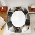 thumbnail image 5 of Castle Fairy Geometric Honeycomb Full Size Sheets 4-Piece for Boys Girls,Gradient Marble Breathable Bed Sheets,Abstract Marbling Hexagon Lightweight Sheet Sets,Luxury Bedroom Decor, 5 of 7