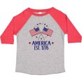 thumbnail image 3 of Inktastic America Est 1776 4th of July Boys or Girls Toddler T-Shirt, 3 of 5