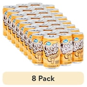(8 pack) Great Value Cream Soda, 7.5 fl oz, 6 Pack Cans