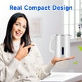 thumbnail image 5 of Small Electric Tea Kettle Stainless Steel, 0.8L Portable Mini Hot Water Boiler Heater, Travel Electric Coffee Kettle with Auto Shut-Off & Boil Dry Protection, 5 of 6