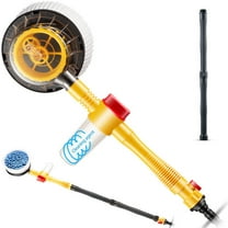 Vacemry Under $5 Car Wash Brush, 360 Degree Rotating Scrubber, Detachable Extendable Handle, Garden Hose Spray Nozzle, Foaming Cleaning Kit, Auto Exterior Care Tool, Vehicle Maintenance Accessory