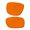 Gaming Orange, variant on Replacement Lenses Fit Meta Fury(51mm), Polarized Gray Sunglasses Lenses
