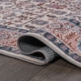 thumbnail image 5 of JONATHAN Y WASHABLE 2 x 8 Runner Rug, Kemer All-Over Persian - Beige/Red/Blue, WSH104C-28, 5 of 9