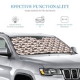 thumbnail image 2 of Bingfone Cute Puppy Car Windshield Sunshade,Sun Foldable Sun Shield Sun Visor for Car - Small, 2 of 8