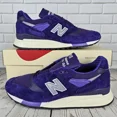 thumbnail image 3 of New Balance 998 Teddy Santis Made In USA Men 10 / Women 11.5 Plum Purple U998TE?, 3 of 6
