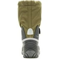 thumbnail image 4 of Kamik Waterbug5 Dark Olive Waterproof Adjustable Winter Snow Mid-Calf Boots (Dark Olive, 2), 4 of 6