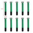 thumbnail image 1 of 10Pcs 2.5cm Width Nylon Cable Ties Reverse Buckle Strap Reusable Self Adhesive Tape Fastener Hook Loop Fixed Strap Sticky 2.5cx20CM-D 10Pcs, 1 of 6