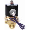 thumbnail image 2 of Válvula solenoide eléctrica de latón 1/2" 12 V CC U.S. Solid, 2 of 7