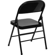 White Metal Folding Chairs hercules hinged metal folding chair, set of 4, black - walmart White Metal Folding Chairs hercules hinged metal folding chair, set of 4, black - walmart