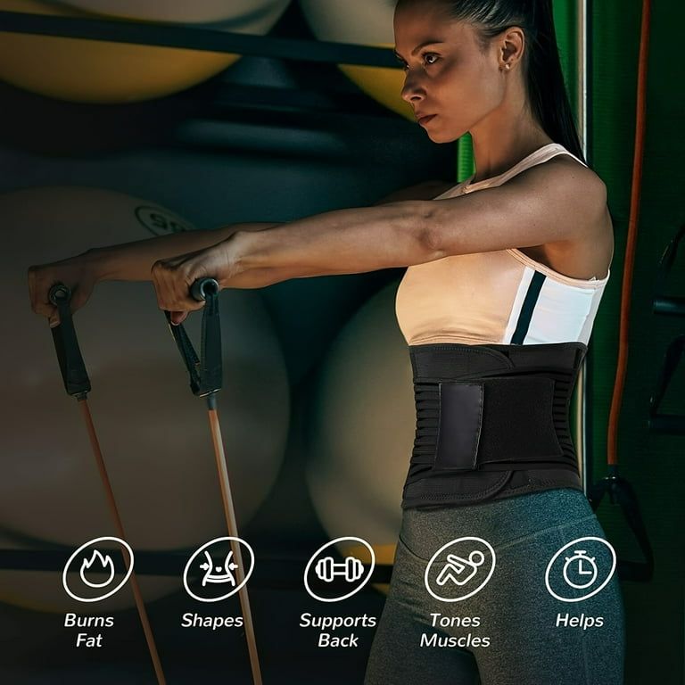TwoLLL 1pc Supreme Waist Trainer Belt for Women High Performance Sports Waist Trimmer Body Shaper Comfortable Slimming Girdle Belt for Rapid Fat