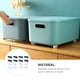 thumbnail image 4 of 16 piezas ruedas autoadhesivas caja de almacenamiento para el hogar ruedas para basura, 4 of 6